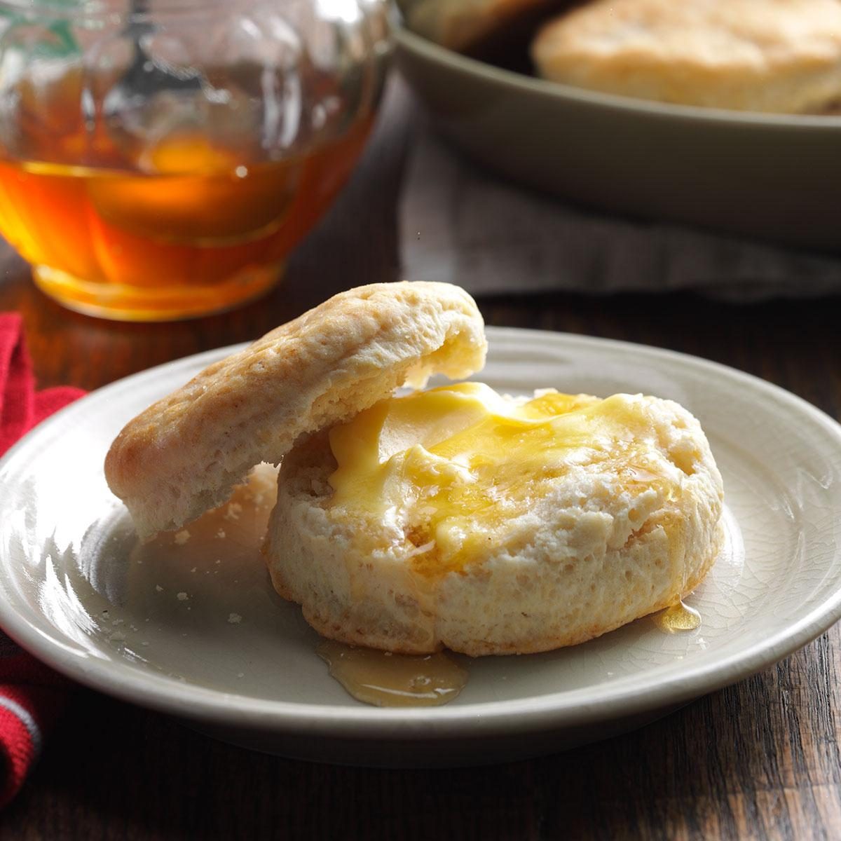 Feather-Light Biscuits is a Free Recipe by Eleanore Hill from Taste of Home!